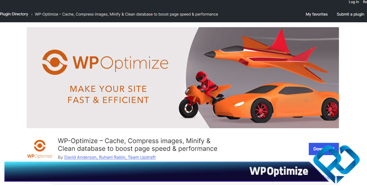 افزونه بالا بردن سرعت سایت وردپرس WP Optimize