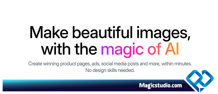 سایت magicstudio.com برای حذف سوژه های اضافی از عکس با هوش مصنوعی